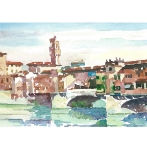 Ponte Vecchio a Firenze ( Puente y torre )